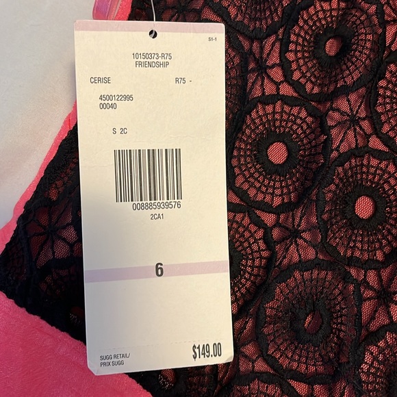 BNWT Rachel Roy Friendship Dress (Neon pink) - Picture 2 of 7